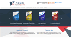 Desktop Screenshot of cursuri-premium.ro